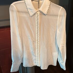 Alice and Olivia embellished top